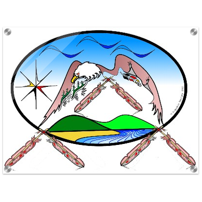 Acrylic - high resolution: Titled"Messenger"