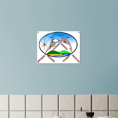 Acrylic - high resolution: Titled"Messenger"