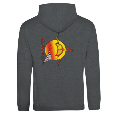 Premium Unisex Pullover Hoodie | JustHoods JH001 w/ "Nigoosis Designs" logo